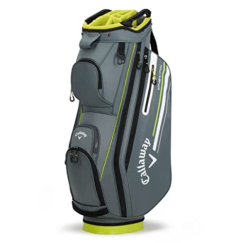 Callaway Golftasche, Unisex, Chev 14+, Anthrazit/fluoreszierend, Einheitsgröße von Callaway