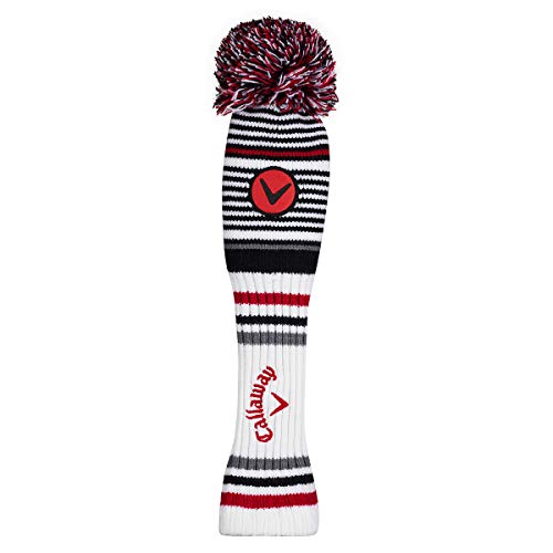 Callaway Golf Driver-Haube mit Bommel, Einheitsgröße, White/Black/Charcoal/Red Callaway Golf Driver-Haube mit Bommel, Einheitsgröße, White/Black/Charcoal/Red von Callaway