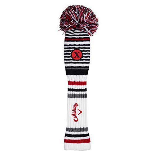 Callaway Golf Driver-Haube mit Bommel, Einheitsgröße, White/Black/Charcoal/Red Callaway Golf Driver-Haube mit Bommel, Einheitsgröße, White/Black/Charcoal/Red von Callaway
