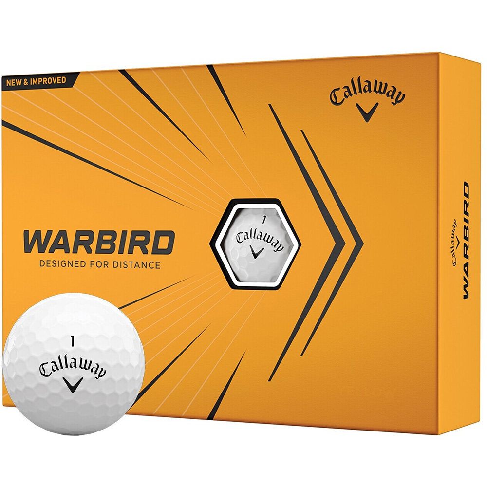 'Callaway HEX Warbird 22 Golfbälle 12er weiss' 'Callaway HEX Warbird 22 Golfbälle 12er weiss' von Callaway