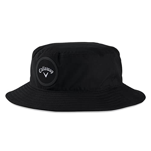 Callaway Herren Hd Waterproof Bucket Hat (2022 Edition) Verschluss, Schwarz, L-XL EU von Callaway