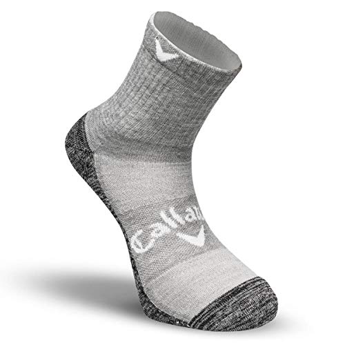 Callaway Herren Tour Optidri Low Socken, Grey, S/M von Callaway