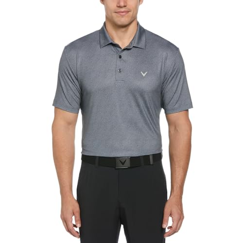 Callaway Core Performance Golf-Poloshirt für Herren, kurzärmlig, mit Sonnenschutz, Größe S - 4 x groß & hoch von Callaway