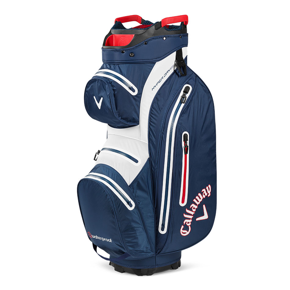 'Callaway Hyper Dry wasserdichtes Cartbag navy/weiss/rot' 'Callaway Hyper Dry wasserdichtes Cartbag navy/weiss/rot' von Callaway