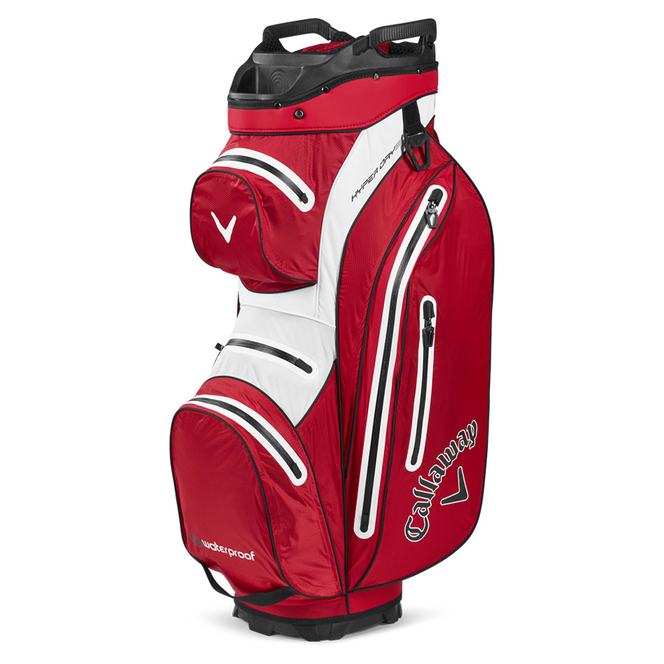 'Callaway Hyper Dry wasserdichtes Cartbag rot/weiss' 'Callaway Hyper Dry wasserdichtes Cartbag rot/weiss' von Callaway