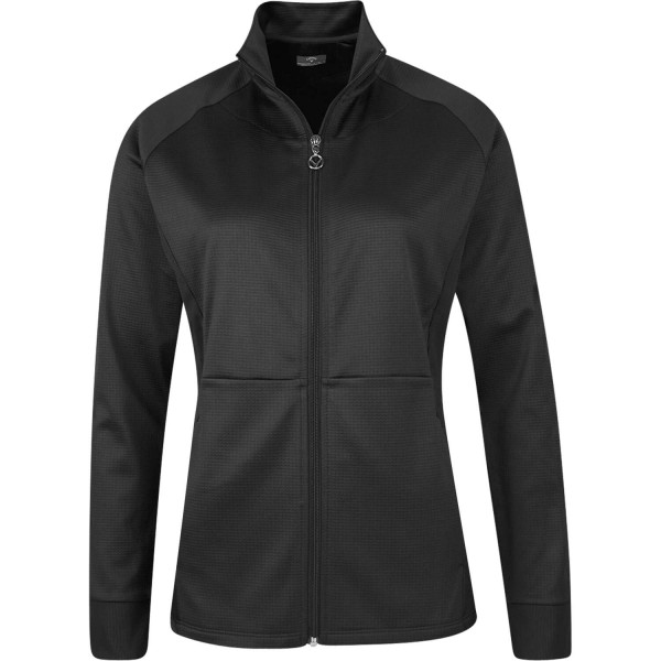 Callaway Jacke Waffle Fleece schwarz von Callaway