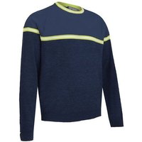 Callaway MIXED MEDIA SWEATER Pullover Strick blau von Callaway