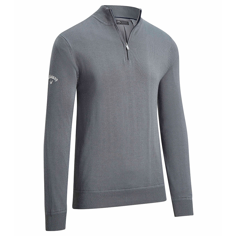 'Callaway Merinomix 1/2 Zip Pullover Windstopper grau' 'Callaway Merinomix 1/2 Zip Pullover Windstopper grau' von Callaway