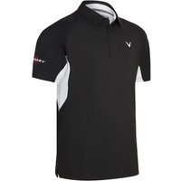 Callaway ODYSESSY BLOCKED Halbarm Polo schwarz von Callaway