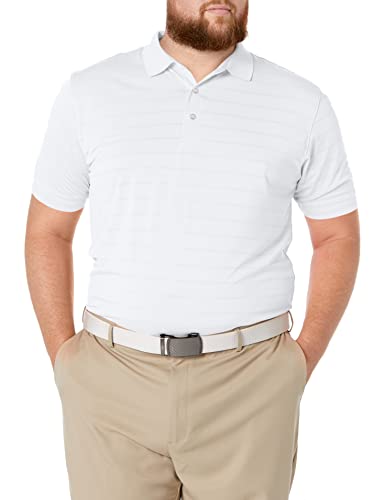 Callaway Opti-Dri Herren-Golf-Poloshirt mit kurzen Ärmeln, Herren, Weiß, X-Large von Callaway