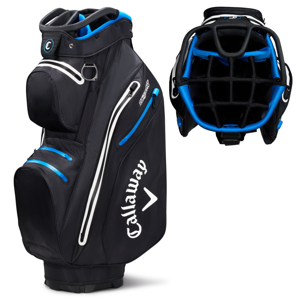 'Callaway Org 14 HD wasserdichtes Cartbag schwarz camo/blau' 'Callaway Org 14 HD wasserdichtes Cartbag schwarz camo/blau' von Callaway