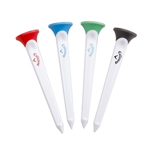 Callaway Unisex-Erwachsene Par-Tee Golf-Tees aus Kunststoff, Gemischt, 4-Pack von Callaway