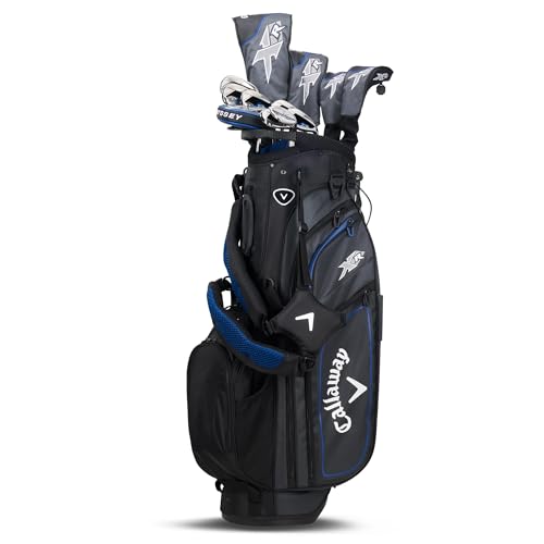 Callaway Pk Rh Xr Blu/SLV 13pc Gr Reg Golf-Paket-Set, blau/Silber, Einheitsgröße Callaway Pk Rh Xr Blu/SLV 13pc Gr Reg Golf-Paket-Set, blau/Silber, Einheitsgröße von Callaway