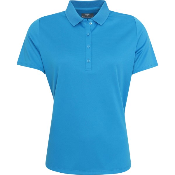 Callaway Poloshirt Swing Tech Solid kurzarm hellblau von Callaway