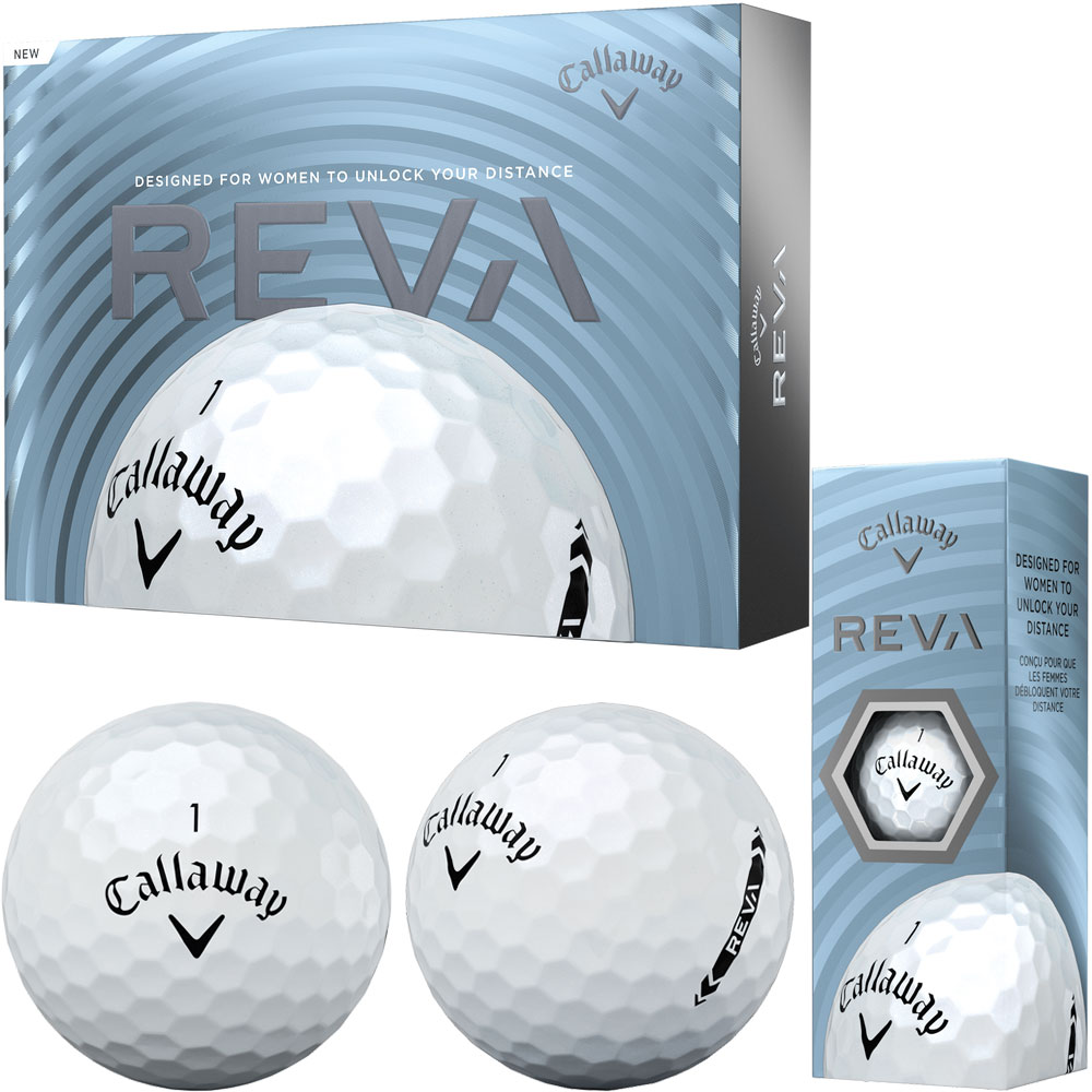 'Callaway REVA Damen Golfball 12er weiss' 'Callaway REVA Damen Golfball 12er weiss' von Callaway