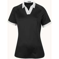 Callaway SHORT SLEEVE V-PLACKET COLORBLOCK schwarz von Callaway
