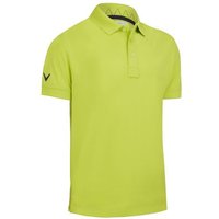 Callaway SOLID RIBBED Halbarm Polo lime Callaway SOLID RIBBED Halbarm Polo lime von Callaway