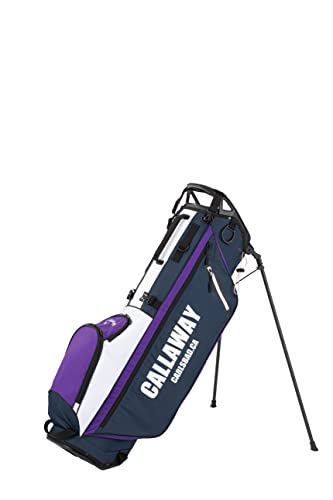 Callaway STN Easygoing NVY 23 Caddy Bag Stand Type 9.0 47 Zoll 3.5lbs (1.6kg) 4 Fächer Navy Herren von Callaway