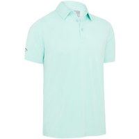 Callaway SWINGTECH SOLID Halbarm Polo türkis von Callaway