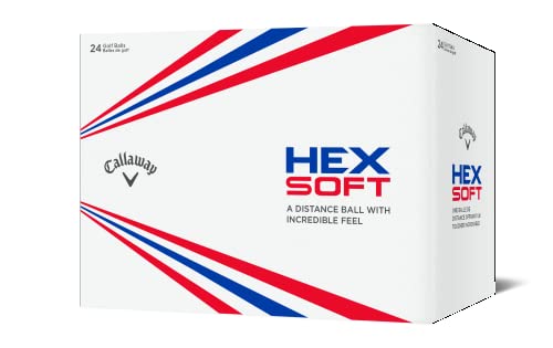 Callaway Golf Hex Soft Golfbälle, Weiß Callaway Golf Hex Soft Golfbälle, Weiß von Callaway
