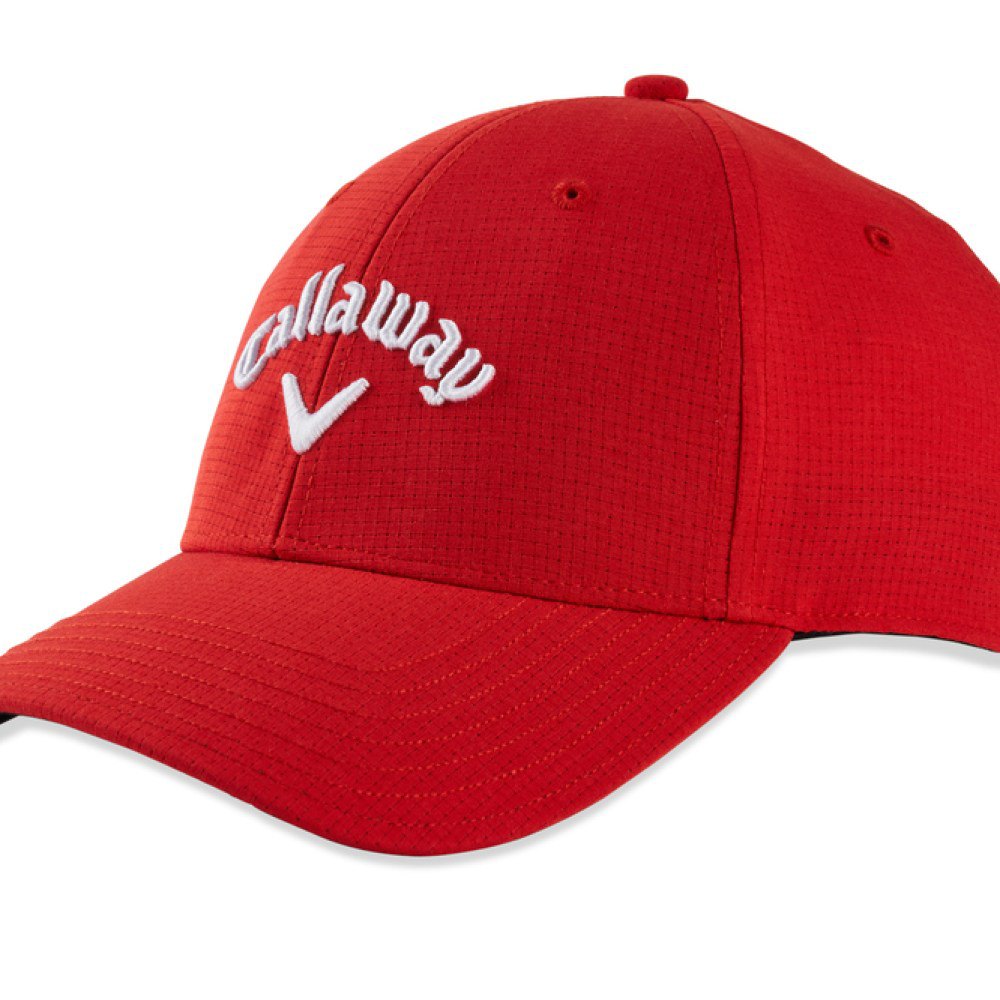 Callaway Stitch Magnet Cap Rot  Mann von Callaway