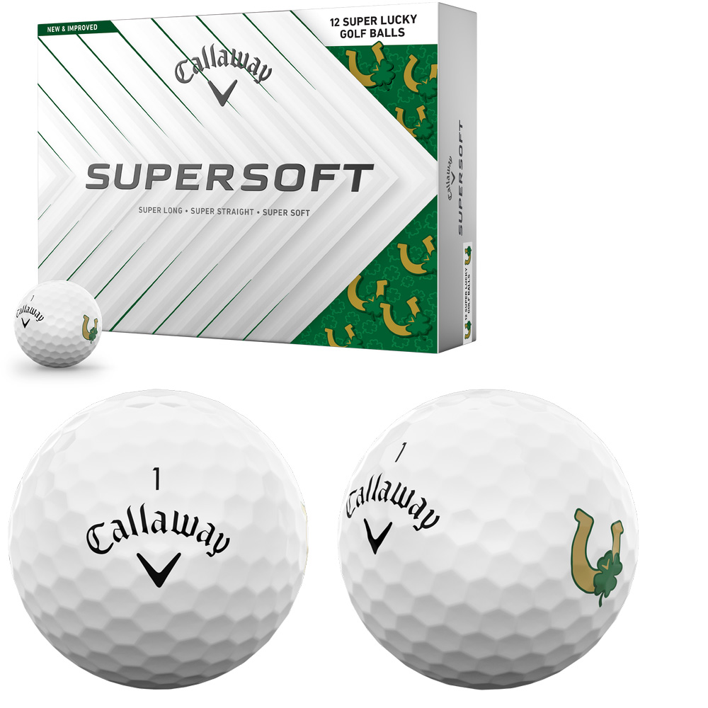 'Callaway Supersoft Golfball 12er weiss LUCKY' 'Callaway Supersoft Golfball 12er weiss LUCKY' von Callaway