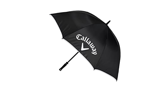 Callaway Unisex-Erwachsene Schirm Regenschirm, Schwarz/Weiß Callaway Unisex-Erwachsene Schirm Regenschirm, Schwarz/Weiß von Callaway