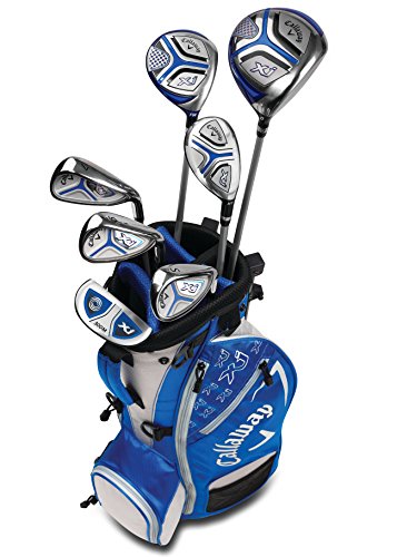 Callaway Unisex Jugend Pk Rh Xj-3 7pc Blu Golf-Paket-Set, blau, Einheitsgröße von Callaway