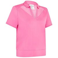 Callaway Waist Length Mesh Detail Halbarm Polo pink Callaway Waist Length Mesh Detail Halbarm Polo pink von Callaway