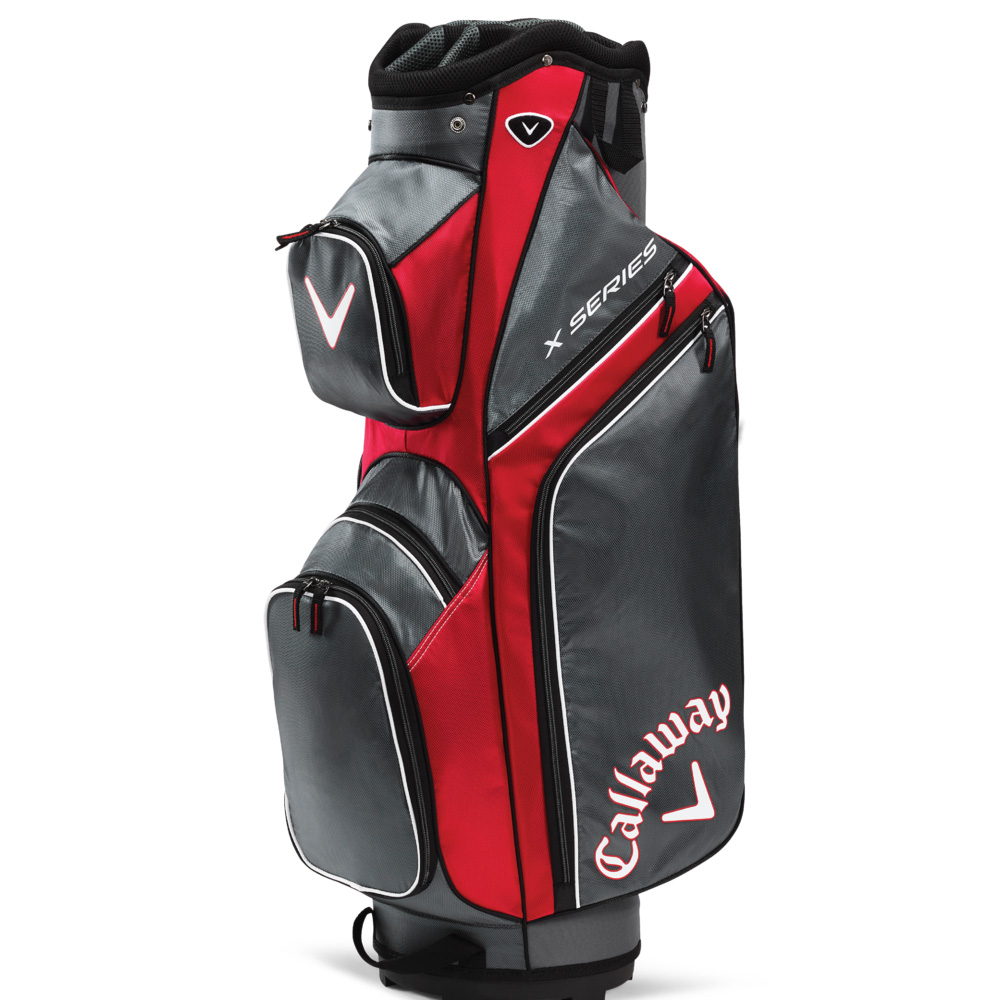 'Callaway X Series Cartbag grau/rot' von Callaway