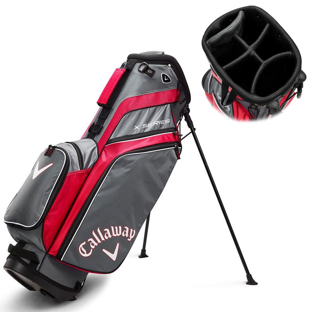 'Callaway X Series Standbag grau/rot' 'Callaway X Series Standbag grau/rot' von Callaway