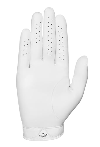 Callaway Golf Tour Authentic Herren-Golfhandschuh (Serie 2022), Weiß, M/L Callaway Golf Tour Authentic Herren-Golfhandschuh (Serie 2022), Weiß, M/L von Callaway