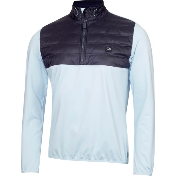 Calvin Klein Golf Layer Rangewood Hybrid 12-Zip weißdunkelblau von Calvin Klein Golf