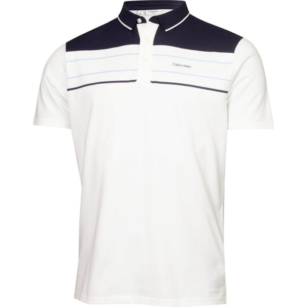 Calvin Klein Golf Polo Eagle weiß von Calvin Klein Golf