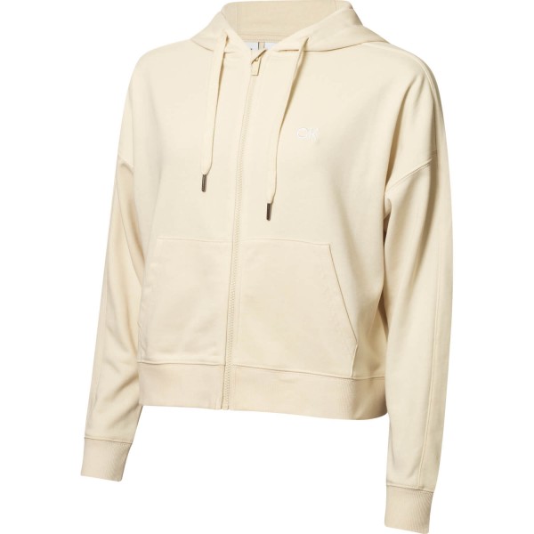 Calvin Klein Golf Pullover Capa Full-Zip beige von Calvin Klein Golf