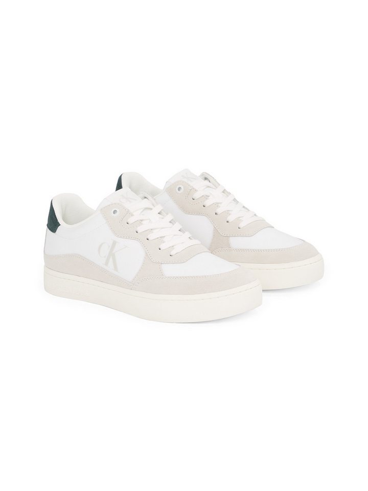 Calvin Klein Jeans CLASSIC CUPSOLE ICONIC NYLON Sneaker, Basketsneaker, Schnürschuh, Halbschuh mit seitlichem CK-Logo von Calvin Klein Jeans