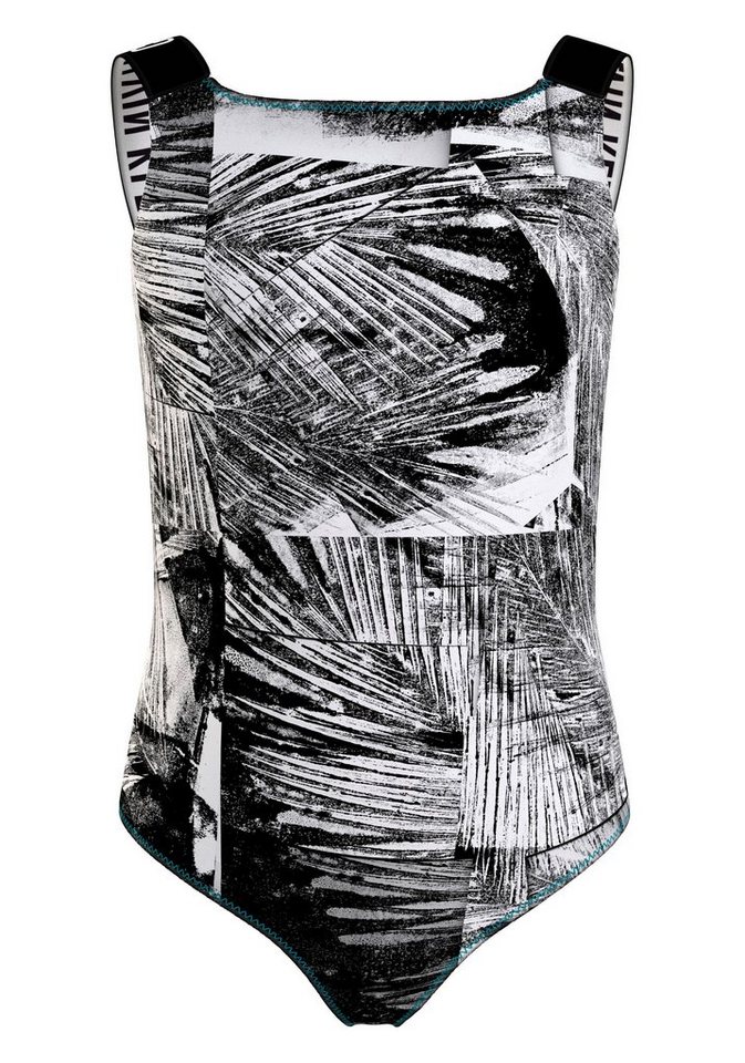 Calvin Klein Swimwear Badeanzug SWIMSUIT-PRINT in gemusteter Optik von Calvin Klein Swimwear