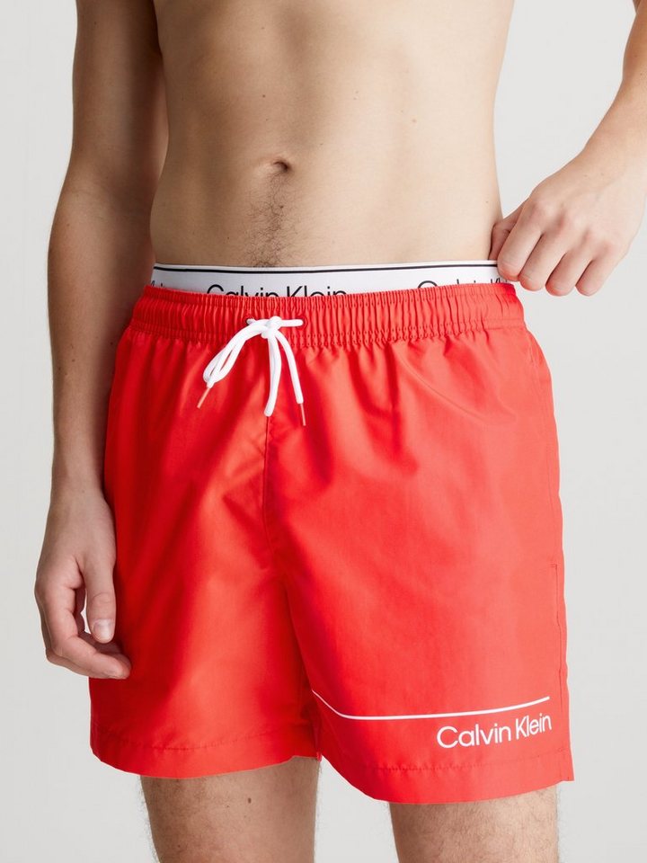 Calvin Klein Swimwear Badeshorts mit Logo von Calvin Klein Swimwear