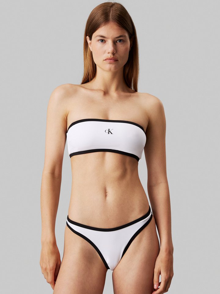 Calvin Klein Swimwear Bandeau-Bikini-Top BANDEAU-RP, mit abnehmbaren Trägern von Calvin Klein Swimwear