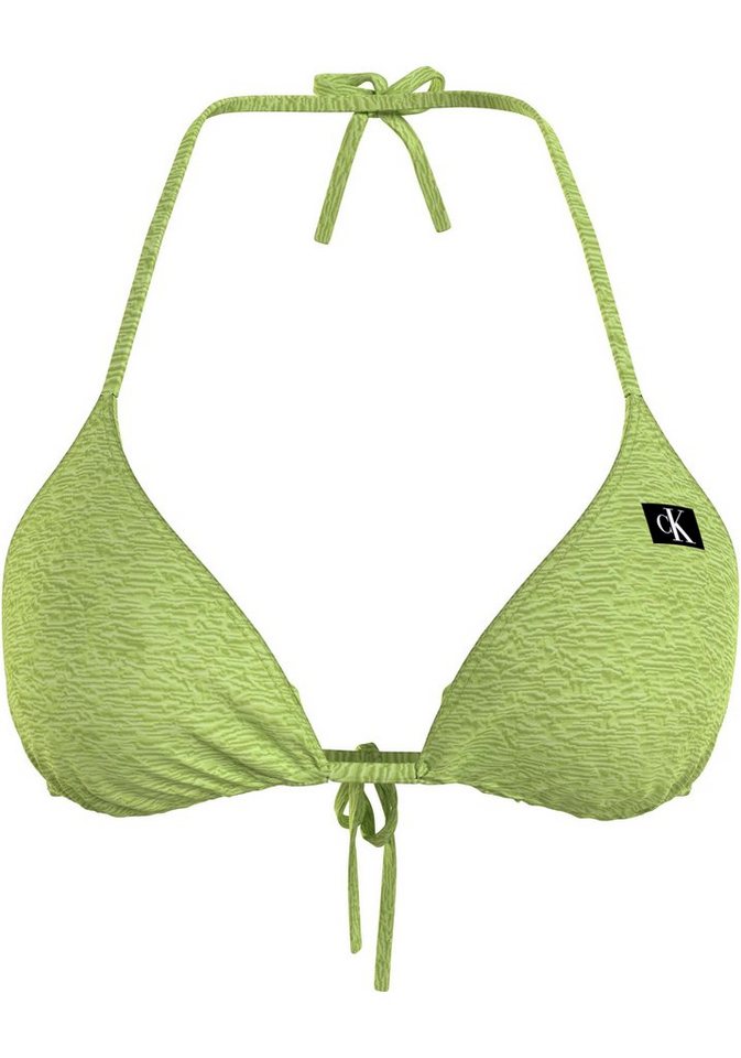 Calvin Klein Swimwear Triangel-Bikini-Top TRIANGLE-RP, mit Struktur von Calvin Klein Swimwear