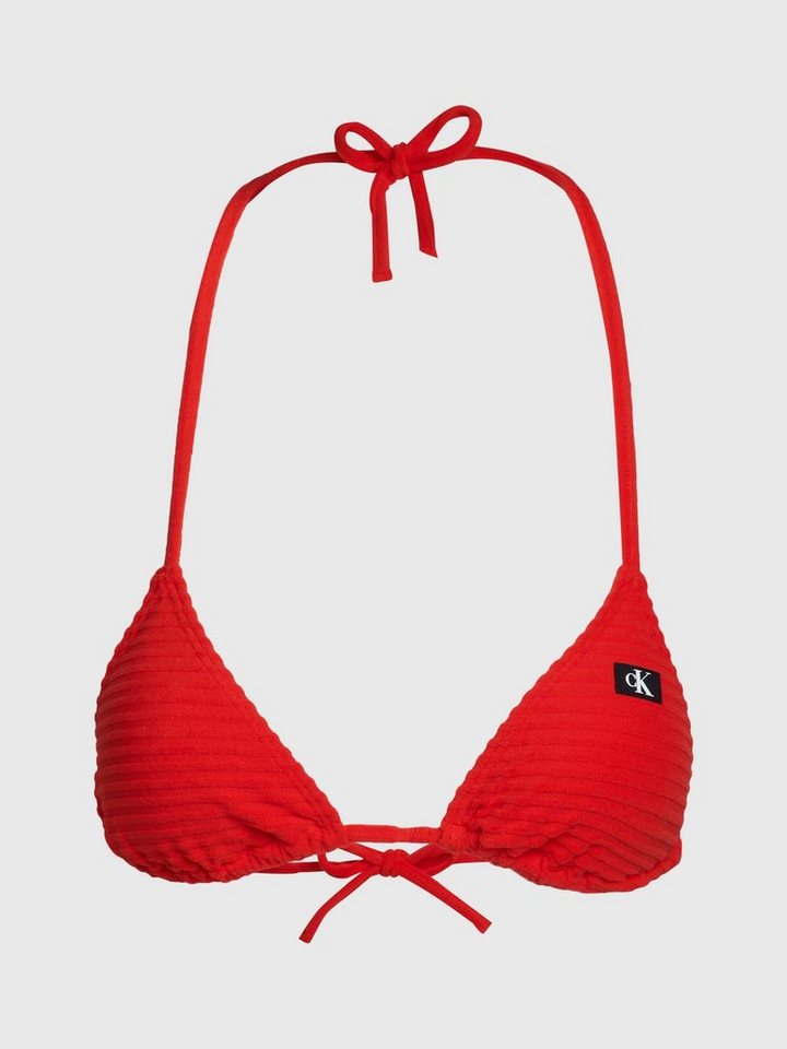 Calvin Klein Swimwear Triangel-Bikini-Top TRIANGLE-RP, mit gerippter Struktur von Calvin Klein Swimwear