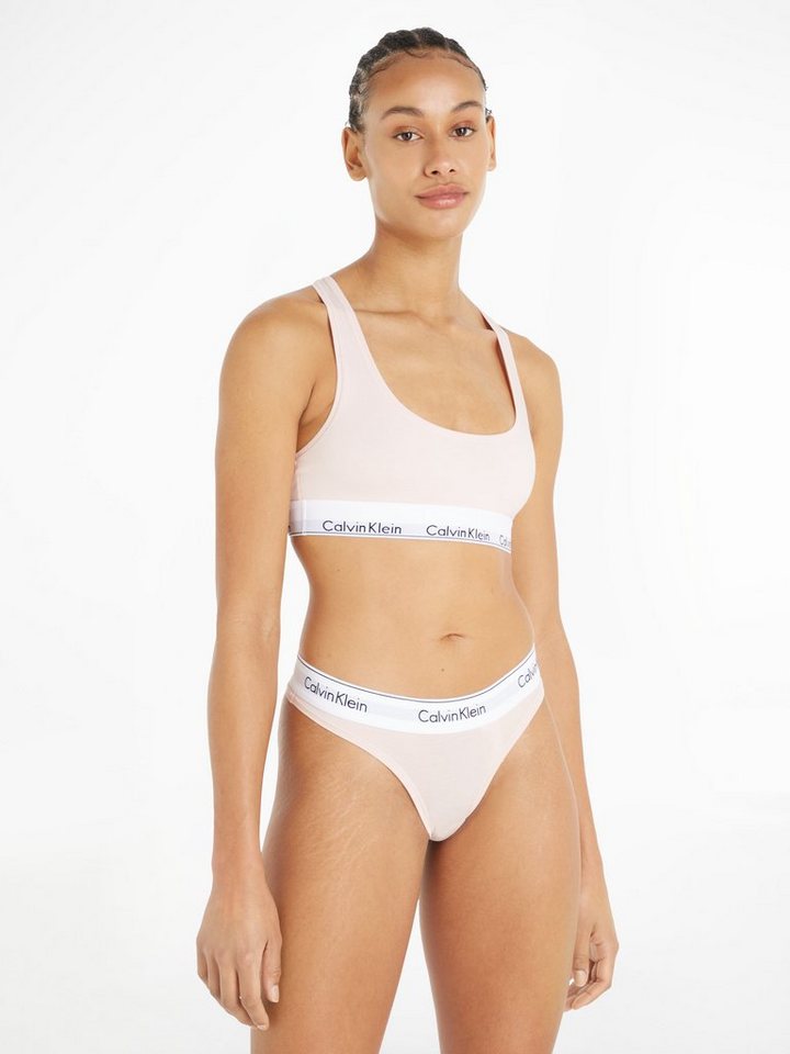 Calvin Klein Underwear Bralette Modern Cotton mit Racerback Calvin Klein Underwear Bralette Modern Cotton mit Racerback von Calvin Klein Underwear