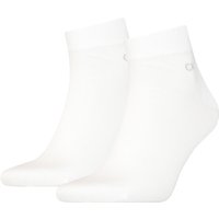 2er Pack Calvin Klein Quarter Socken Herren 002 - white 39-42 2er Pack Calvin Klein Quarter Socken Herren 002 - white 39-42 von Calvin Klein