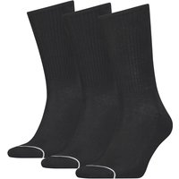 3er Pack Calvin Klein Athleisure Crew Socken Herren 001 - black von Calvin Klein