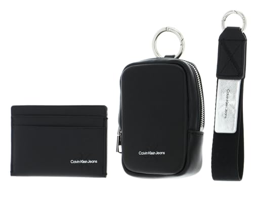 Calvin Klein CKJ Gifting SLG Cardcase/Zip Pouch/Keyfob Black von Calvin Klein