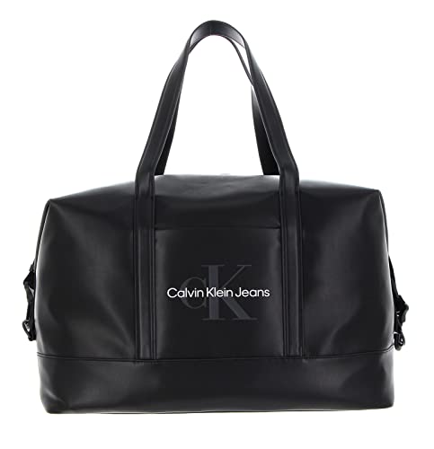 Calvin Klein CKJ Monogram Soft Duffle Bag Black von Calvin Klein