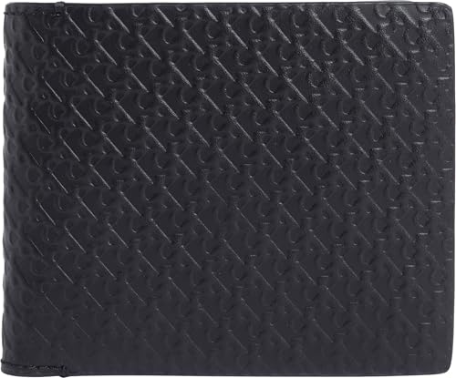 Calvin Klein Emboss Bifold Wallet Wallet Schwarz One Size von Calvin Klein