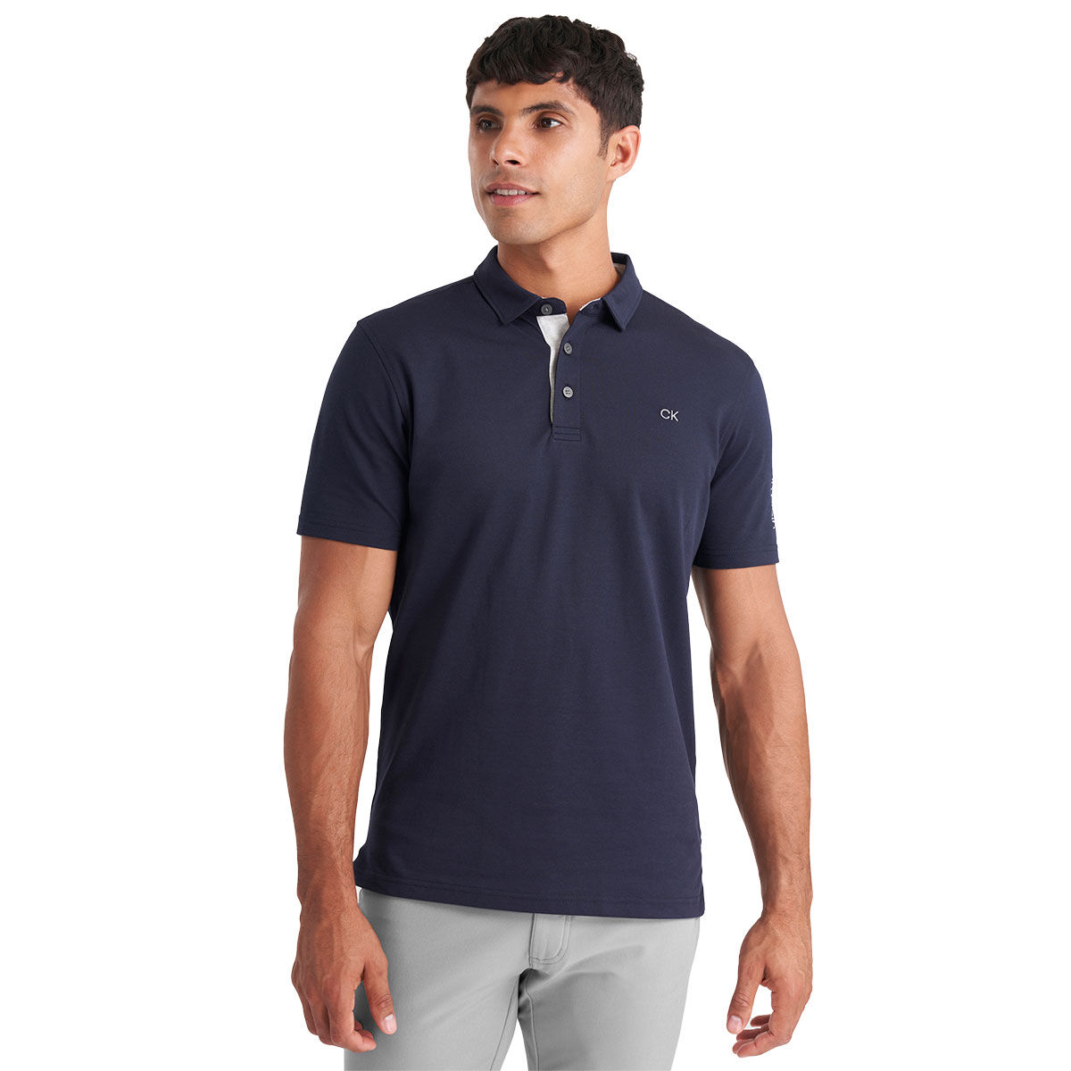 Calvin Klein Men's Uni Golf Polo Shirt, Mens, Navy blue, Medium | American Golf von Calvin Klein