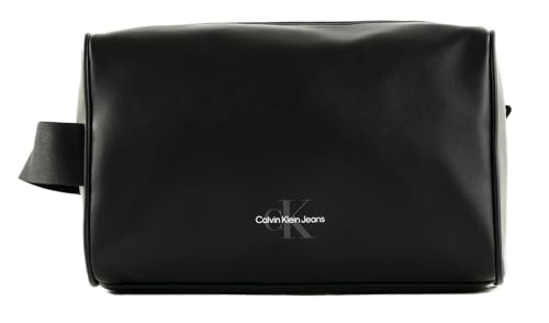 Calvin Klein Monogram Soft Washbag Black von Calvin Klein