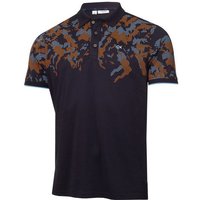 Calvin Klein NASHUA PRINTED Halbarm Polo navy von Calvin Klein